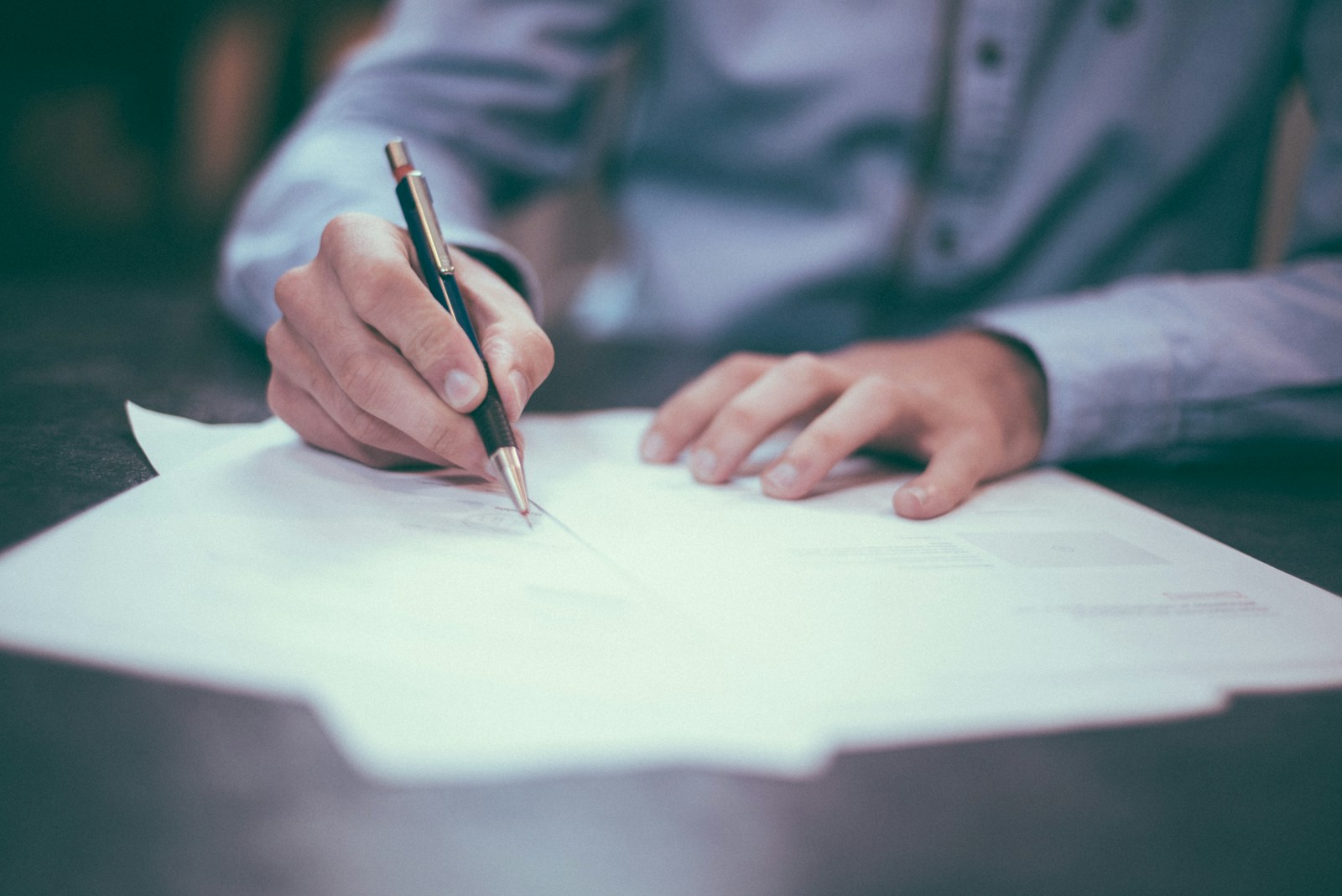 Business contract review and financial planning